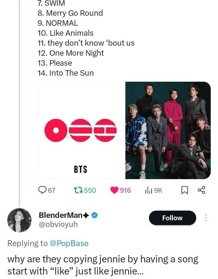PRE SAVE ARIRANG IN SPOTIFY, IT'S FREE thumbnail
