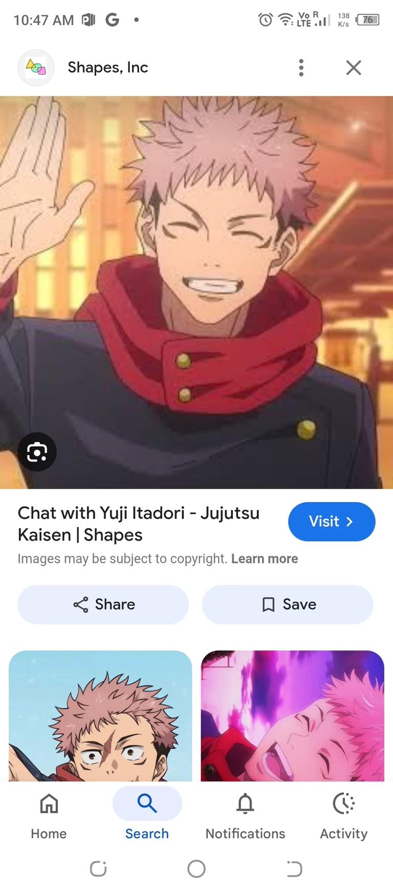 Yuji itadori thumbnail
