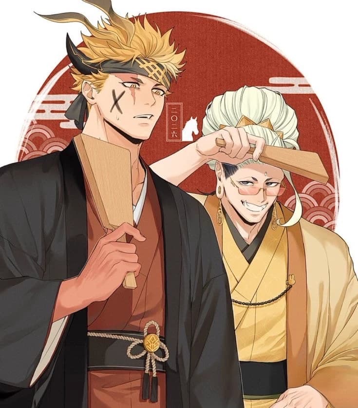 Kintoki and Buddha thumbnail