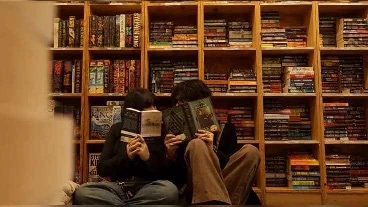 Between books and words 🤍 thumbnail