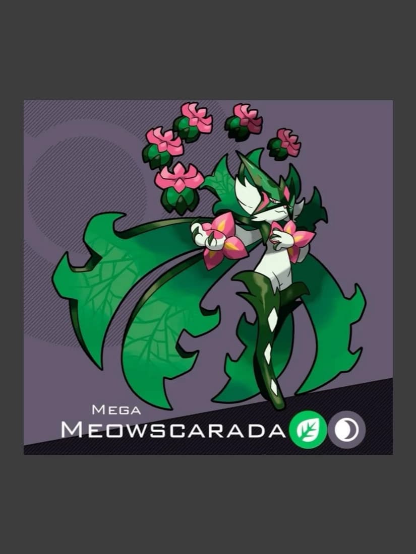 🌀❇️Mega Meowscarada (Female ♀️) ❇️🌀 thumbnail