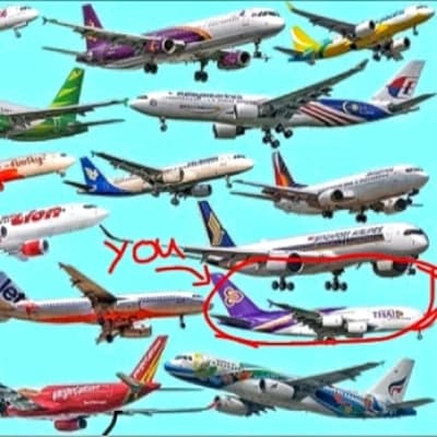 THAI 149 (Airbus A340-600) thumbnail