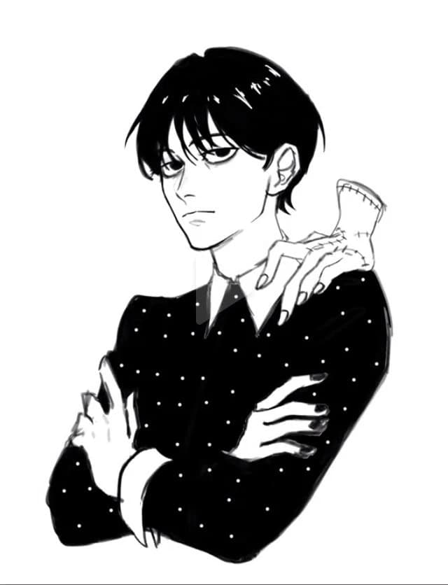 Wednesday Addams (Male version that terrorized the city of Jericho ) thumbnail