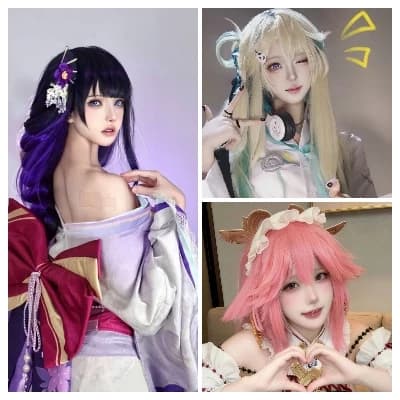 Raiden Shogun, Yae Miko, Lynae thumbnail