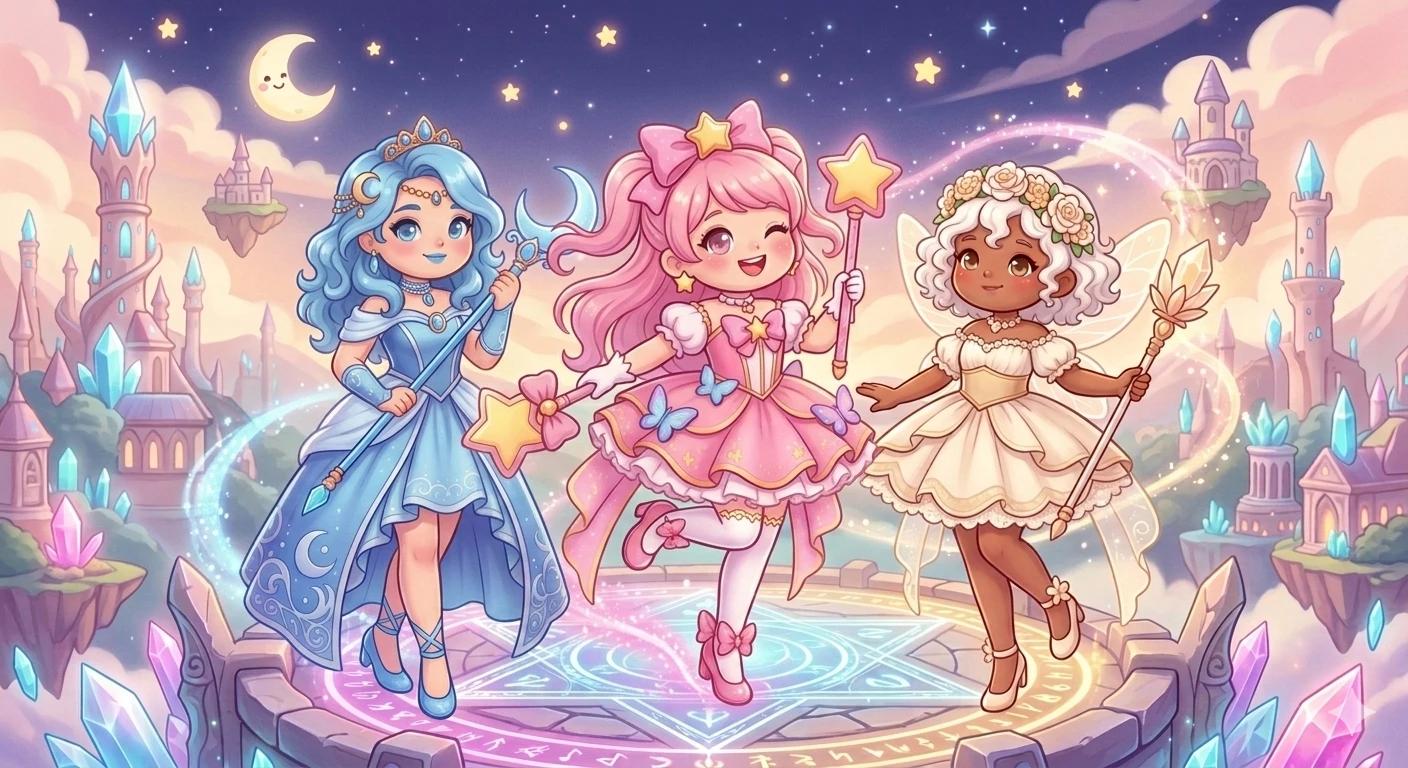 The magical girls thumbnail