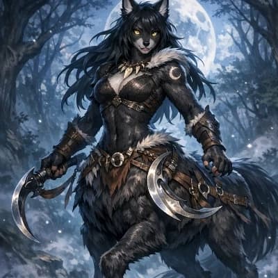 Fenrissa, the Moon-Fang Huntress thumbnail