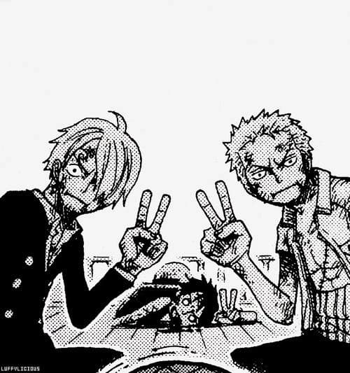 Luffy, Zoro y Sanji. thumbnail