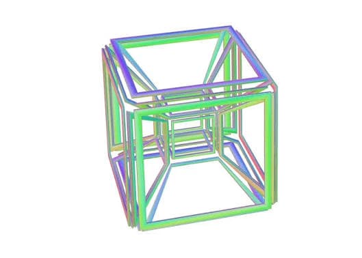 Fourth Dimensional Hypercube thumbnail