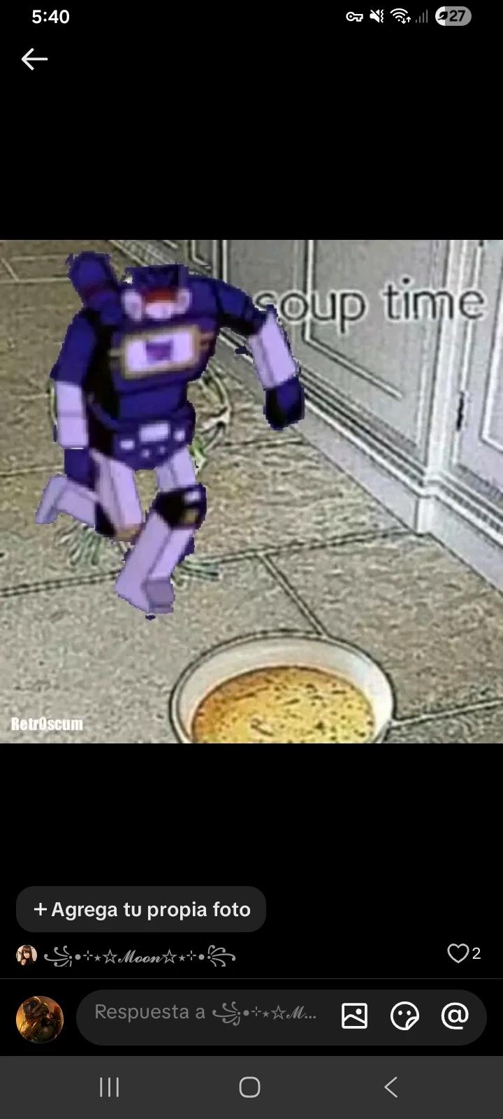 Soundwave and Shockwave. Soup time thumbnail