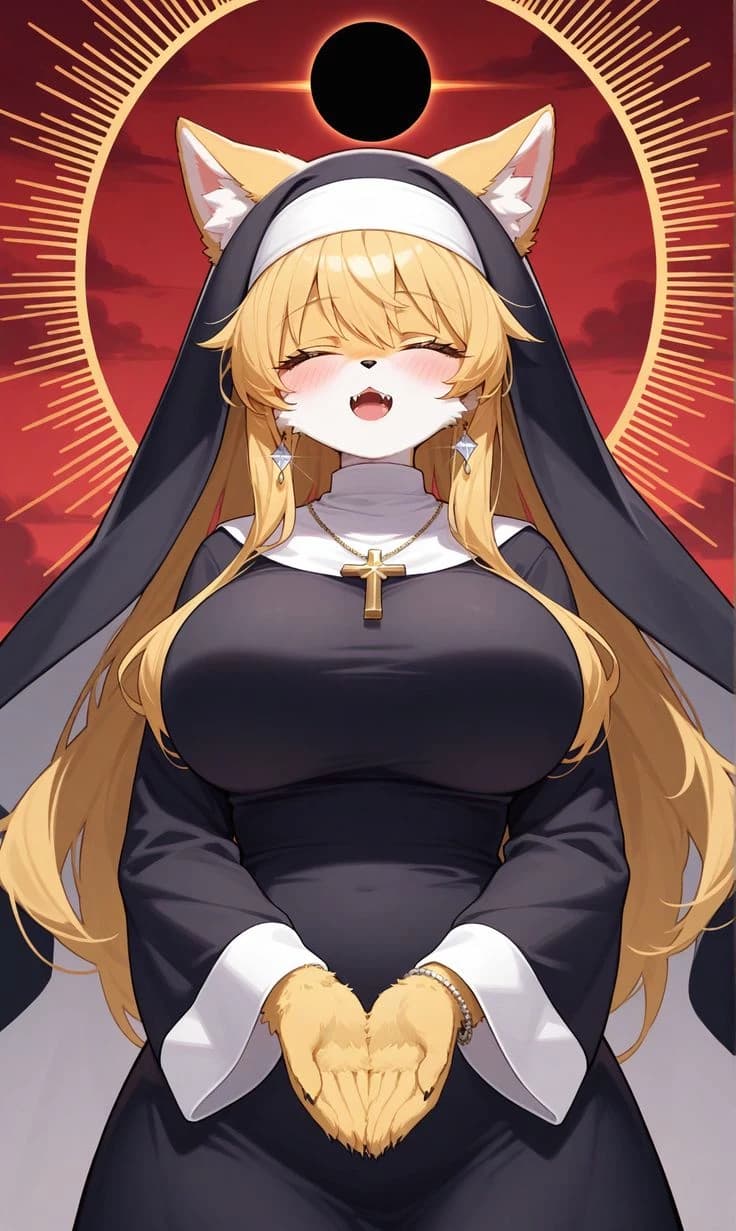 Mary, the nun of the eclipse. thumbnail