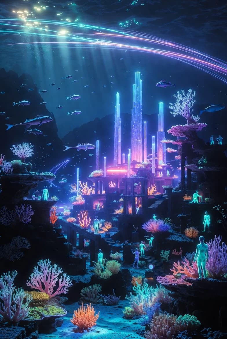 Neon Abyss 🌊✨ thumbnail
