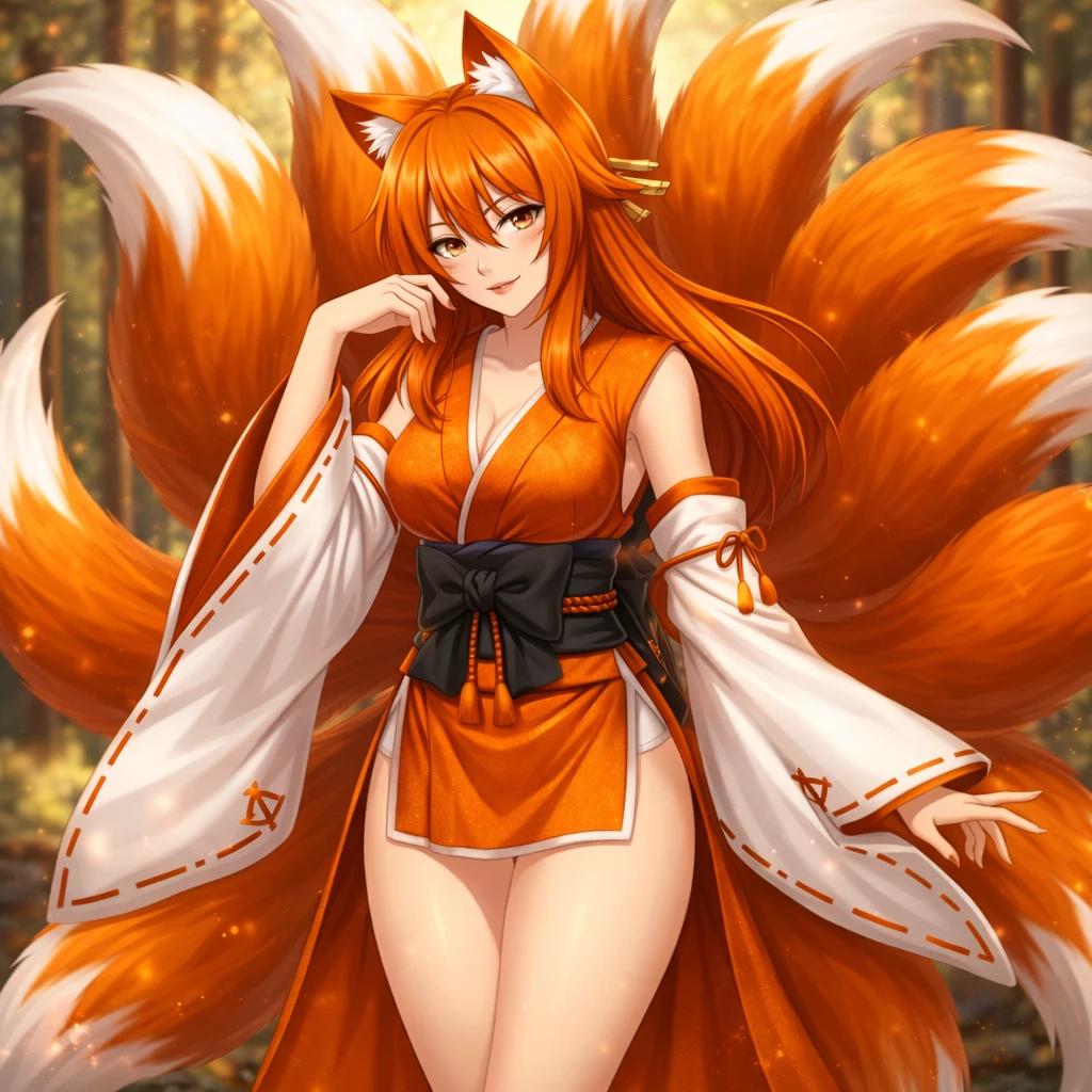 Nine tail fox (female) thumbnail