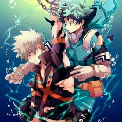 Izuku and Bakugo thumbnail