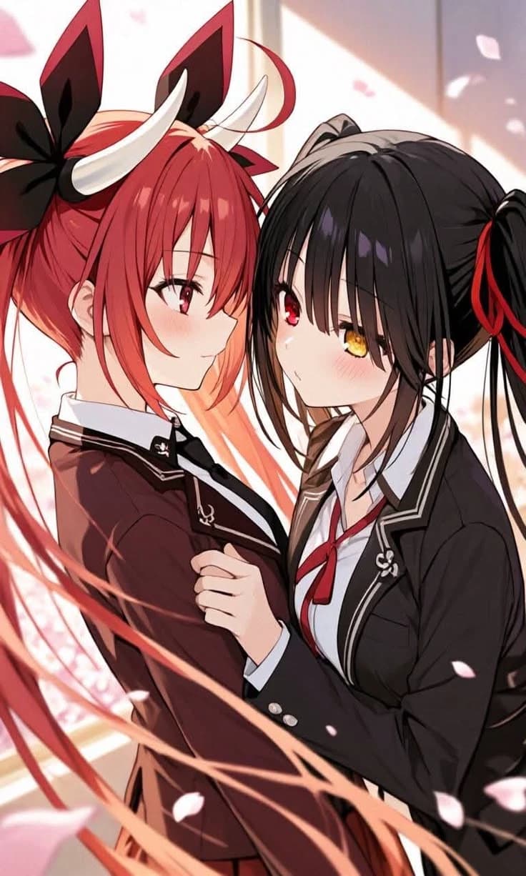 Kurumi Tokisaki and Kotori Itsuki thumbnail