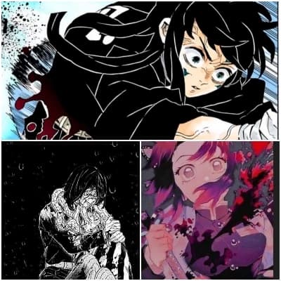 Obanai Mitsuri Shinobu and Tokito thumbnail