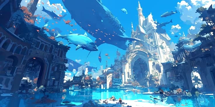 World of águas\_ school of Aquarians thumbnail