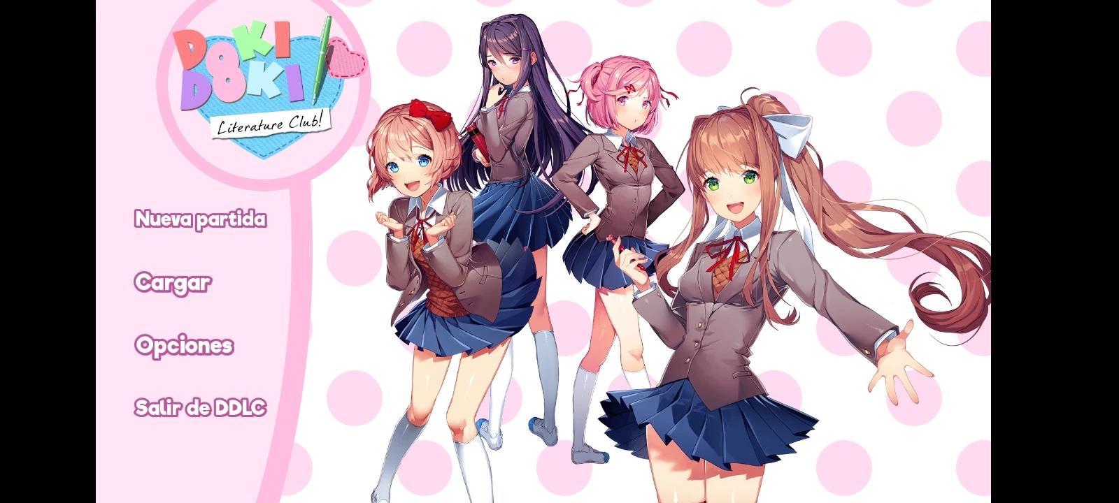 El doki doki literature club in chat bot thumbnail