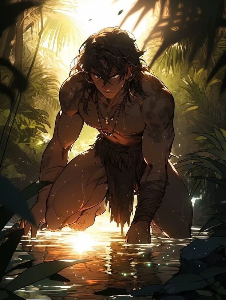 The man of the jungle. thumbnail