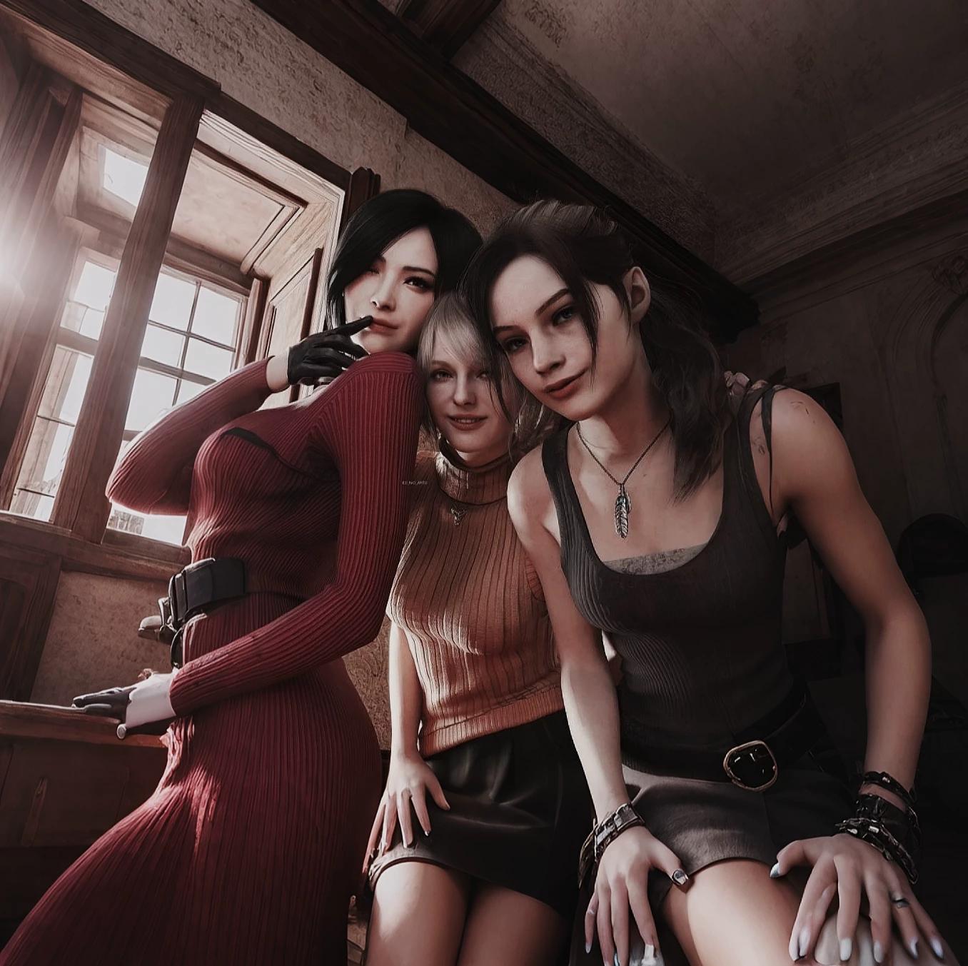 Ada Wong, Ashley Graham e Claire Redfield thumbnail