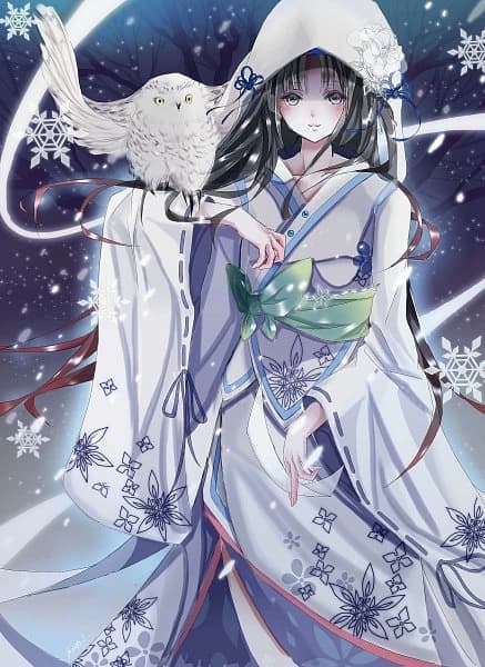 Yuki Onna Snowwoman High Mountain Fujian Japan thumbnail