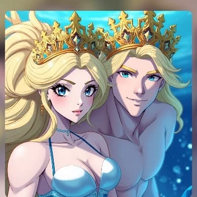 King Triton and Queen Mera(rulers of the ocean) thumbnail