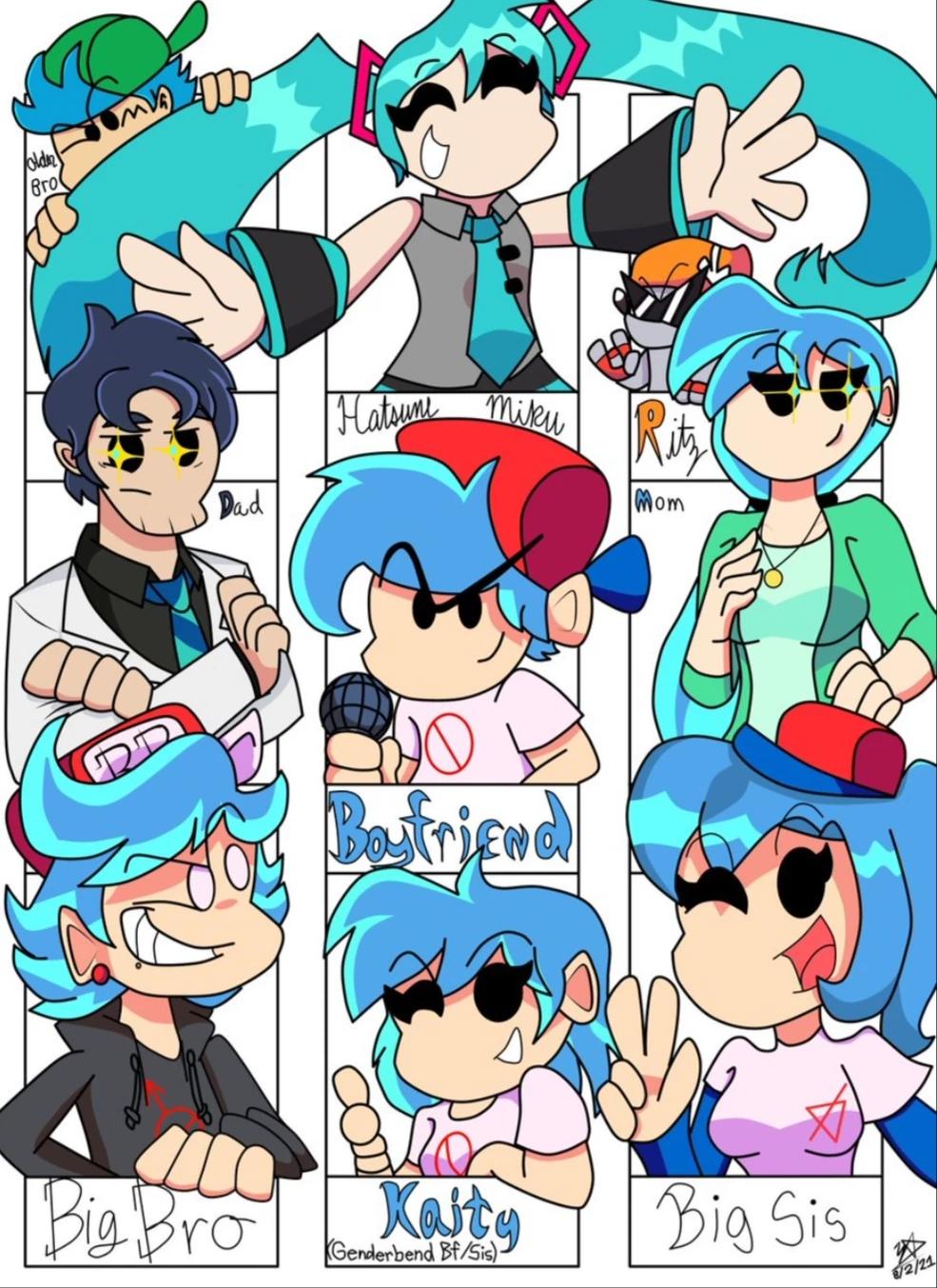 Friday night funkin: Boyfriend's Family thumbnail