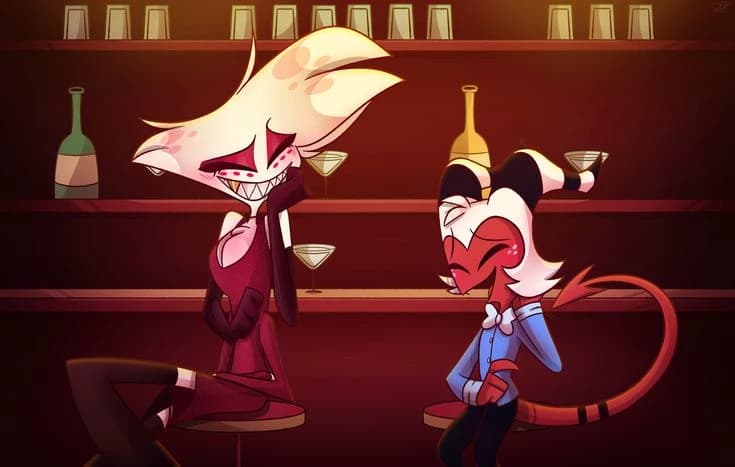 *"ANGEL-DUST & MOXXIE!"* (ﮩـﮩﮩ٨ـ🫀ﮩ٨ـﮩﮩ٨ـ) thumbnail