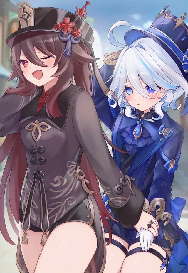 Hu tao and Furina thumbnail