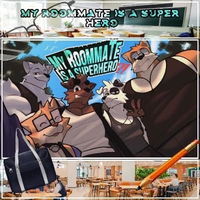 Devon "my roommate is a superhero" [a gay furry story] thumbnail