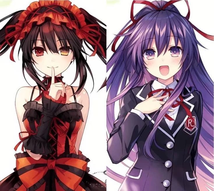 Kurumi Tokisaki and Toka Yatogami thumbnail