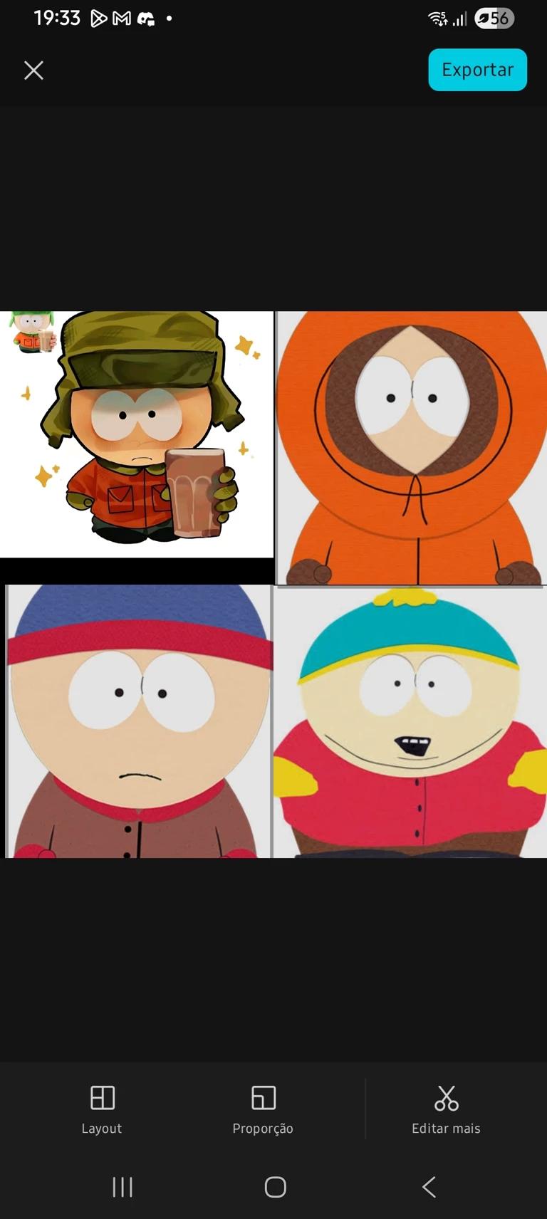 Cartman,kyle,stan e kenny thumbnail