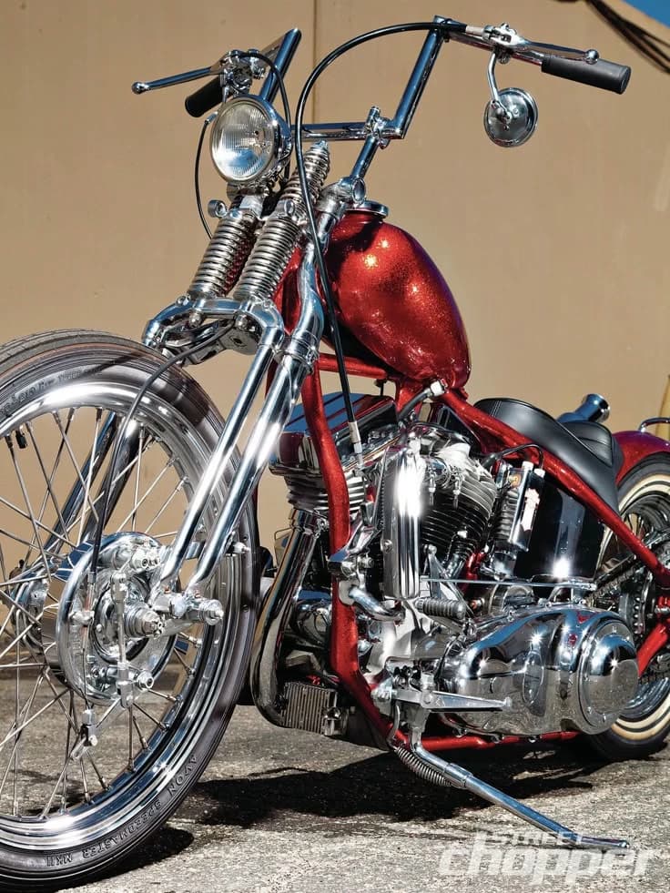 harley panhead chopper 1950 thumbnail