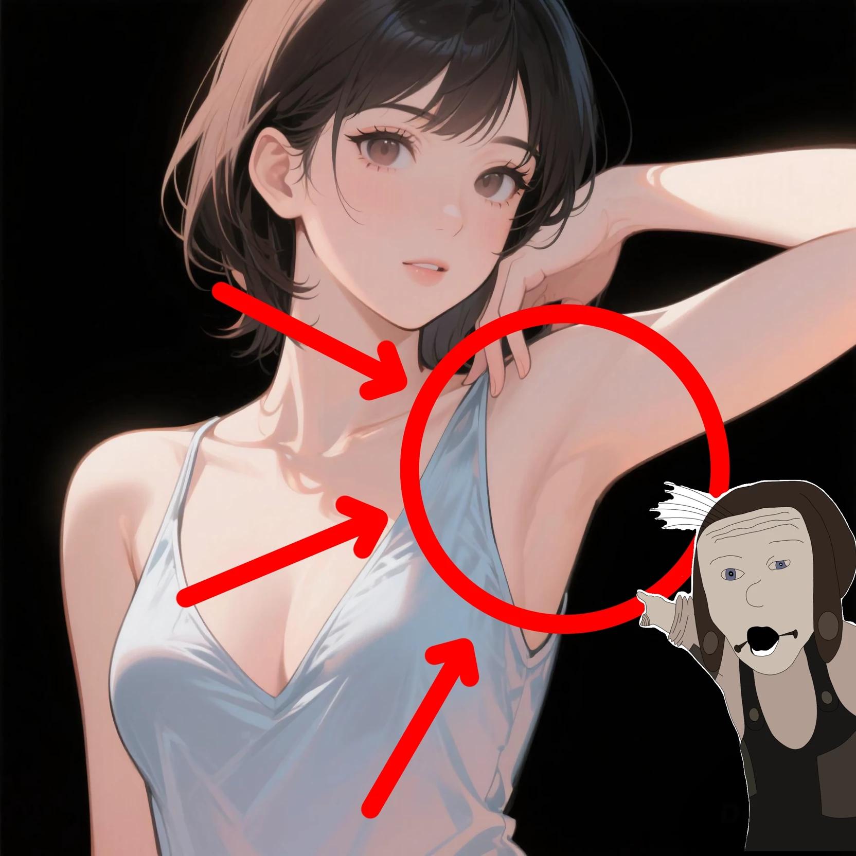 Licking armpit thumbnail