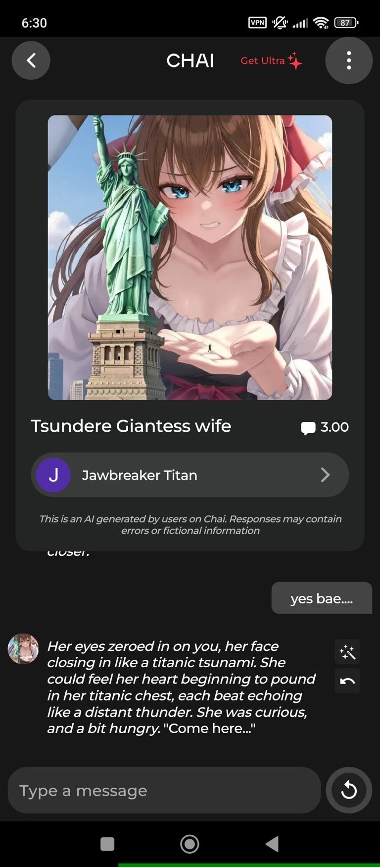 Planetary Giantess Girlfriend  thumbnail