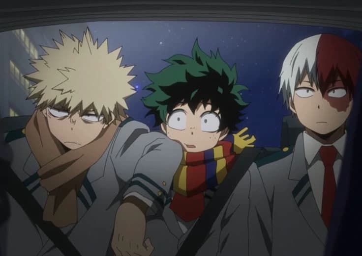 Bakugo, Shoto and deku thumbnail