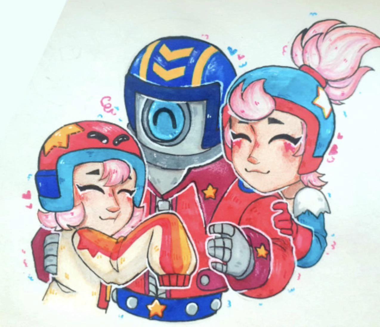 Stunt trio (brawl stars) thumbnail