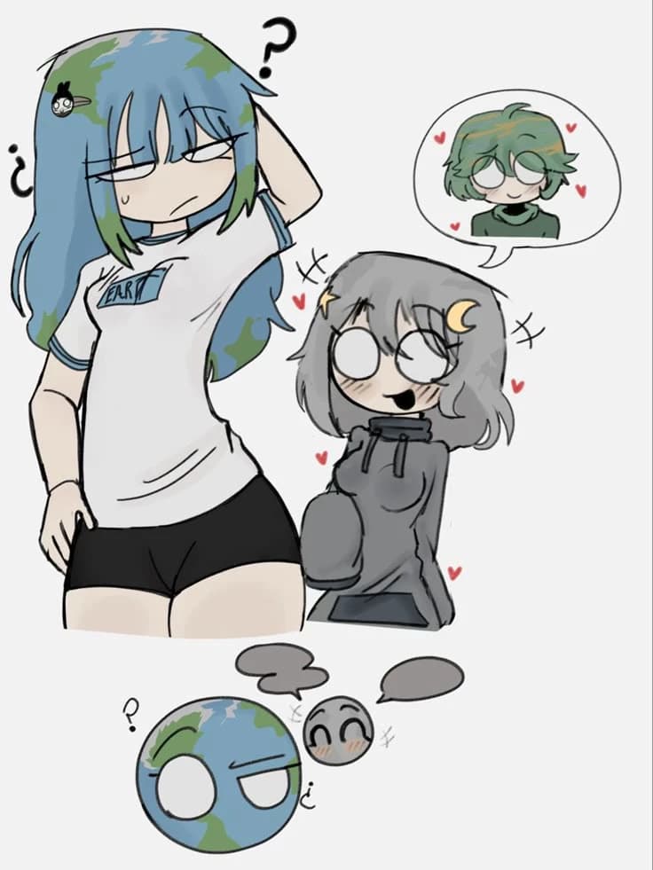 Earth🌎 and moon🌛 thumbnail