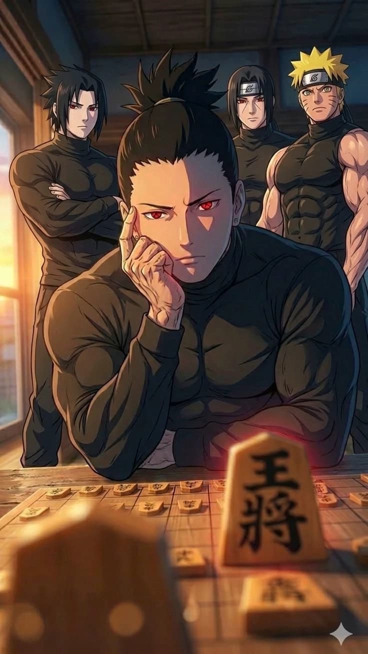 Shikamaru Nara and his friends thumbnail