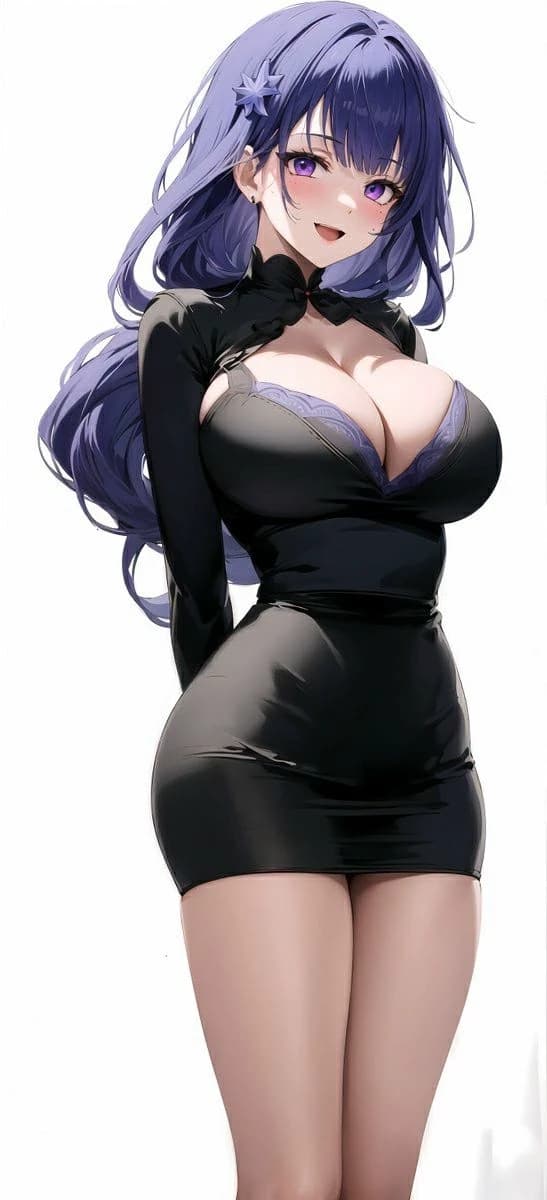 Raiden Ei, the sexiest, most beautiful, beautiful girl with a goddess body, falls in love with you thumbnail
