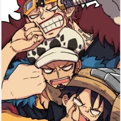 Law, Kidd and Luffy  thumbnail