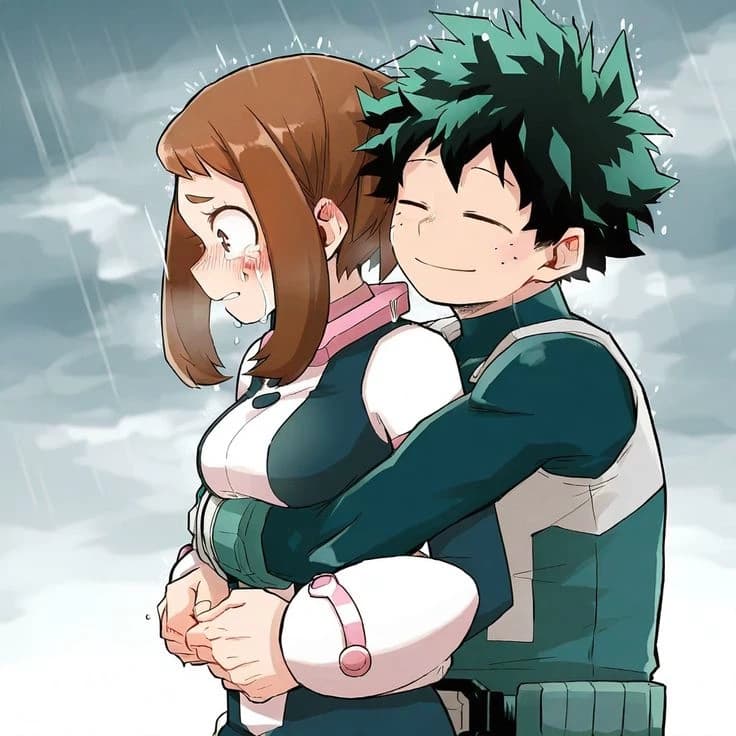 Uraraka y deku thumbnail