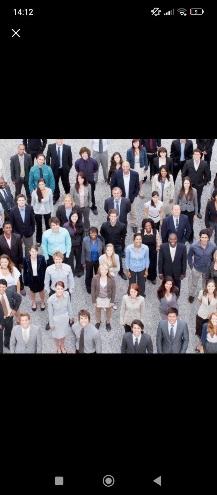 Humanity. Young men and women teenagers children elderly. thumbnail