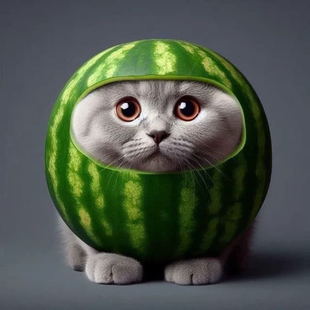 Watermelon cat(bl, yaoi, mlm,gay, twink,100% melon cat) thumbnail