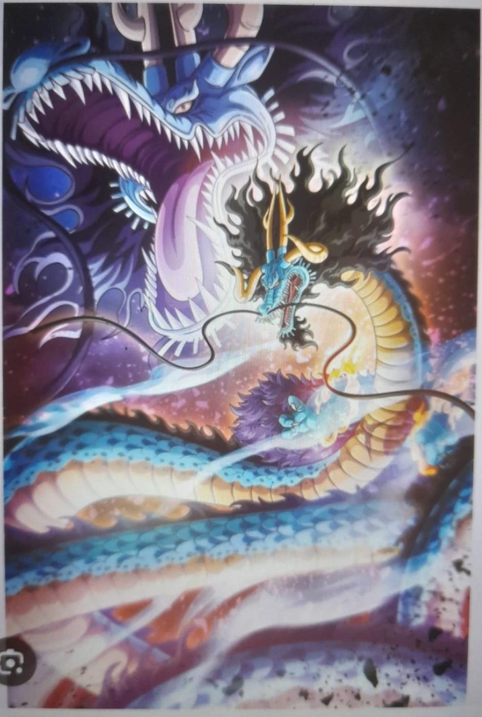 luffy vs kaido thumbnail
