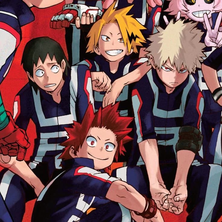 Denki, sero, kirishima, Bakugo thumbnail