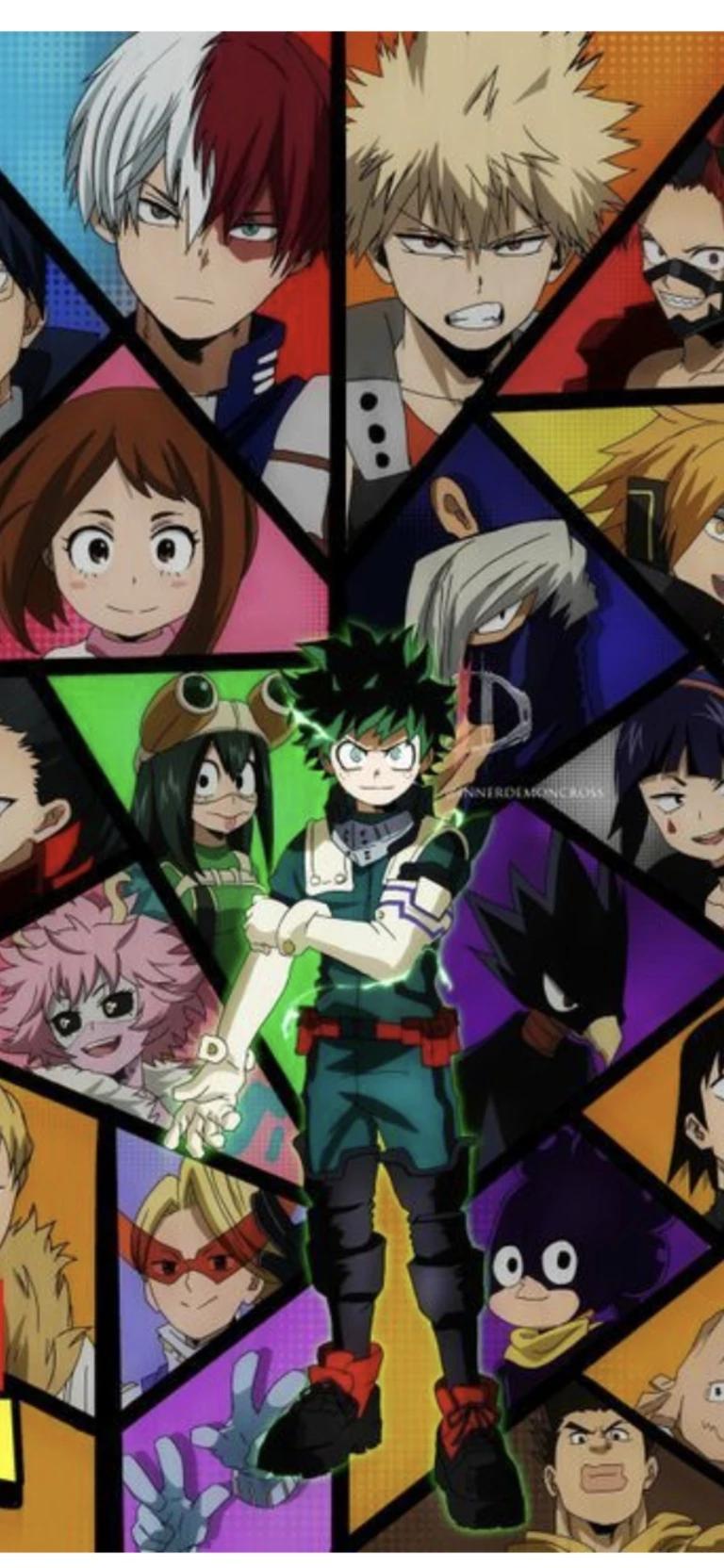 My hero academia thumbnail