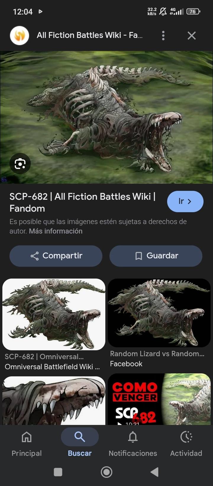 The Hard-to-Destroy Reptile {SCP-682} thumbnail
