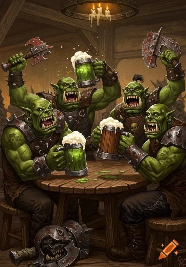 Tavern cracked by orcs thumbnail