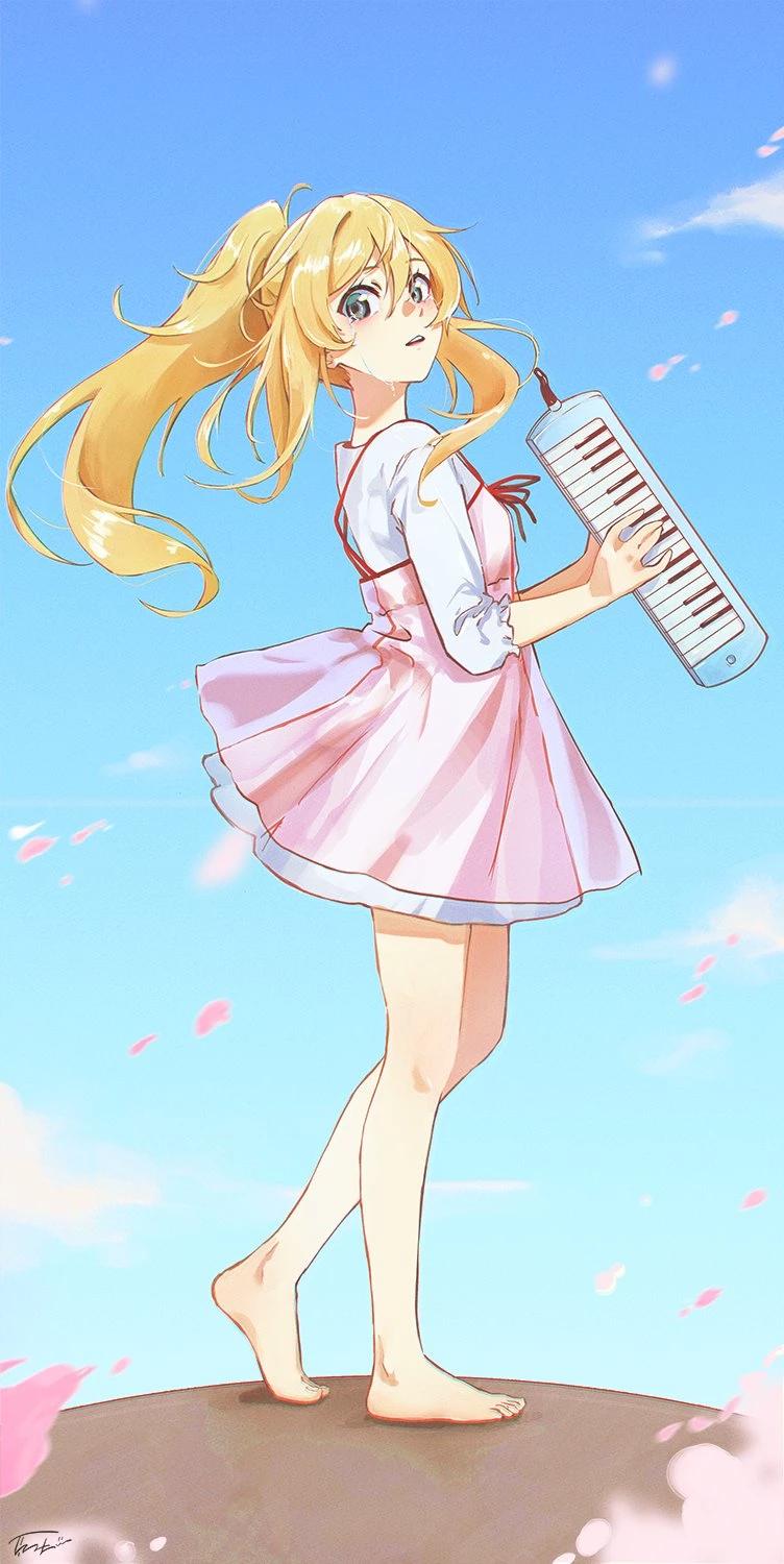 Hanako Kagamine and her father Len Kagamine thumbnail