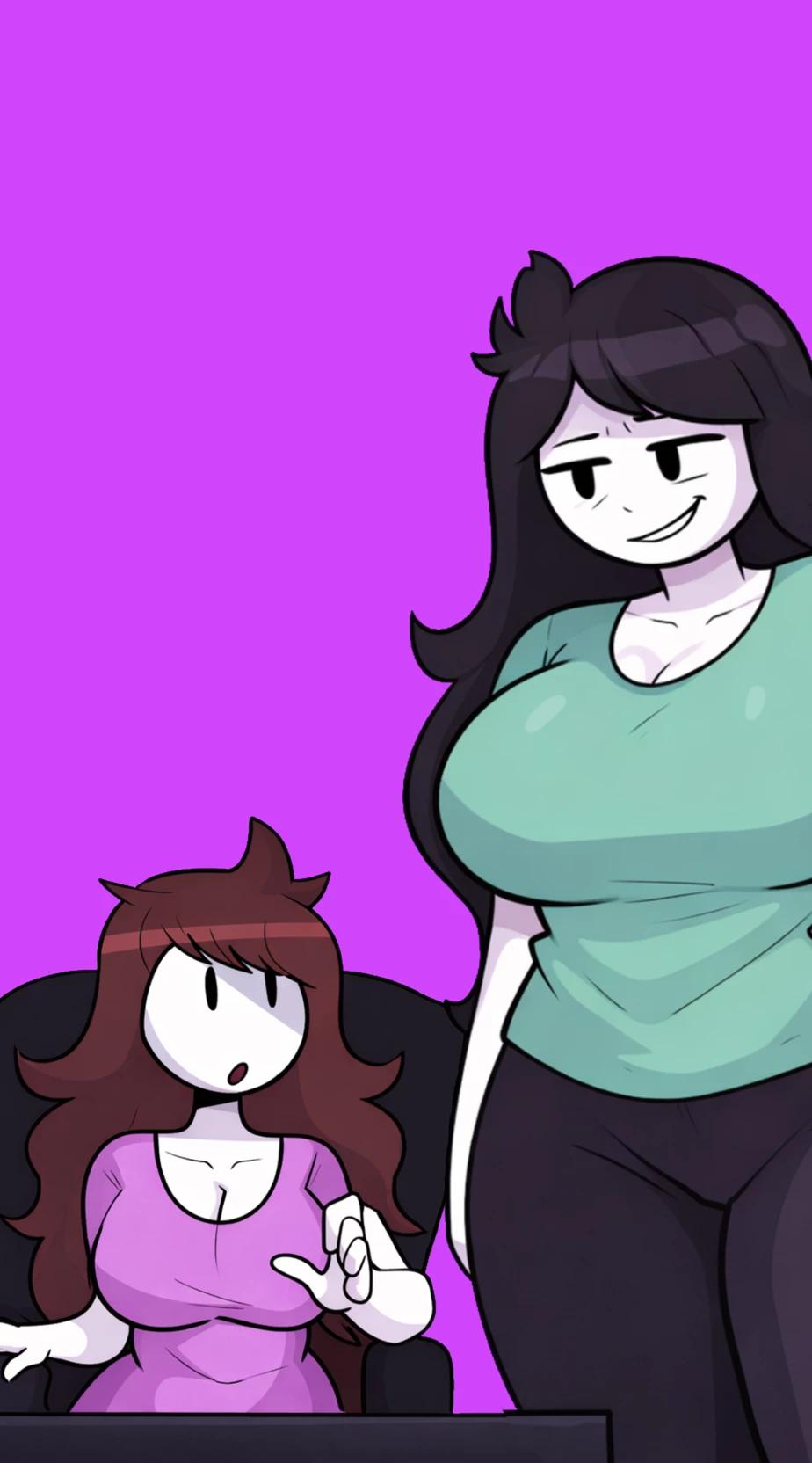 Jaiden and Jaiden's mom thumbnail